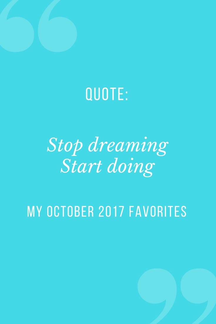 Quote: Stop Dreaming- Start Doing!