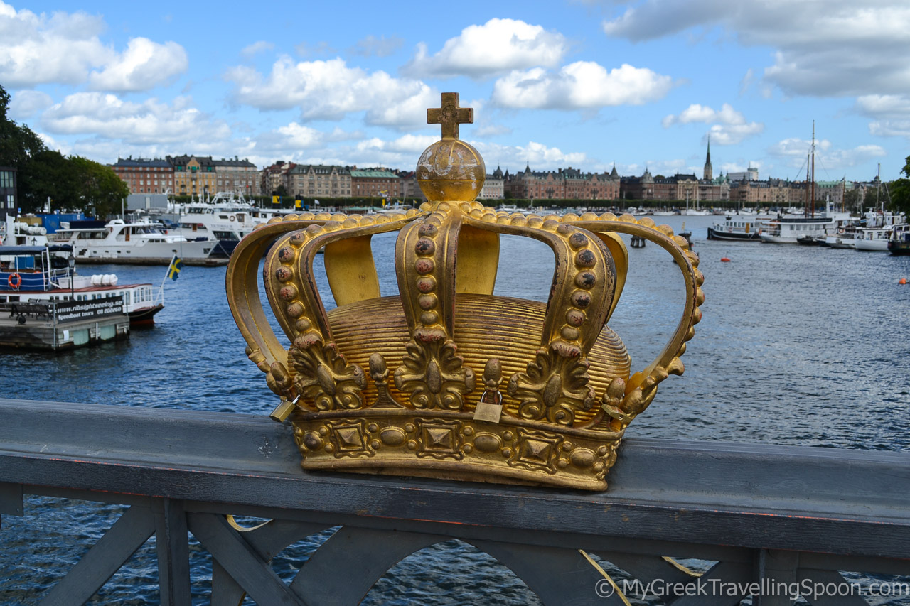 View from the Skeppsholmen island's bridge
