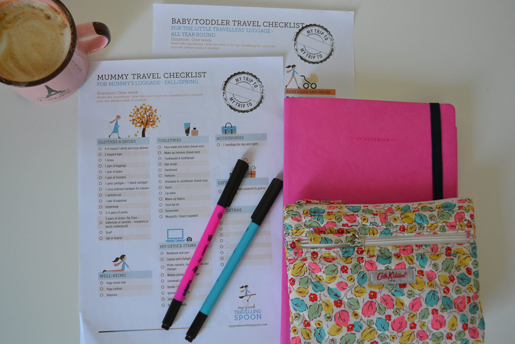 What to pack for a trip with a baby or toddler (with a free travel checklist)