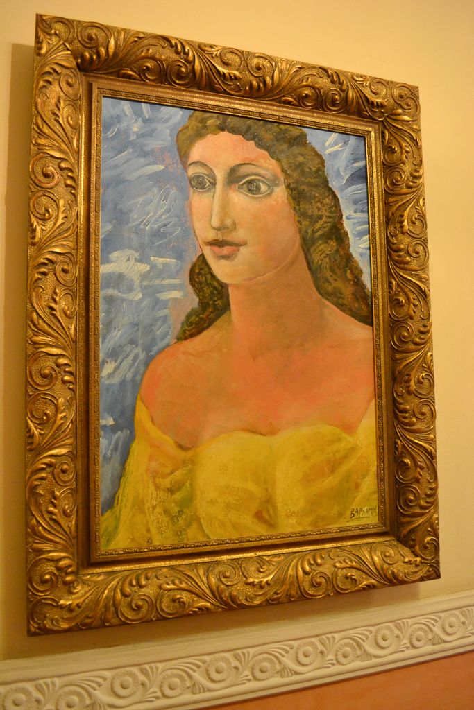 Hotel Minerva Premier: painting by Efthimios Varlamis.