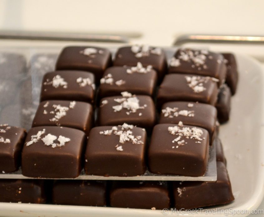 Chokladfabriken - great variety of chocolates to taste.