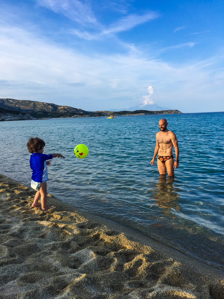 One week in Thalatta Kalamitsi Village Camp, Halkidiki