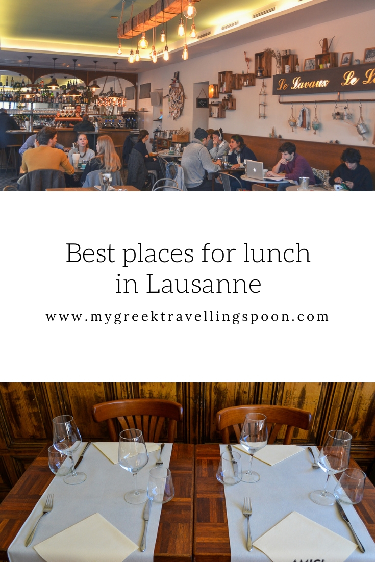 Best Places for lunch in Lausanne