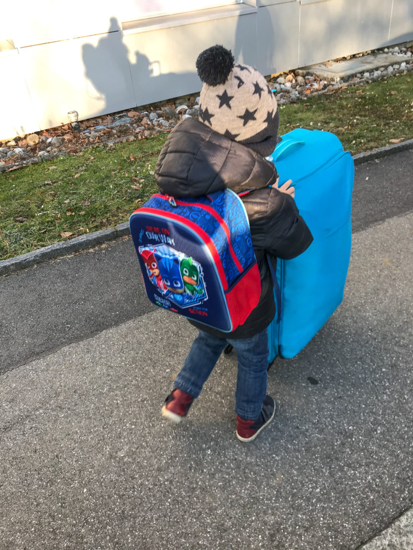 Paris with a toddler in winter