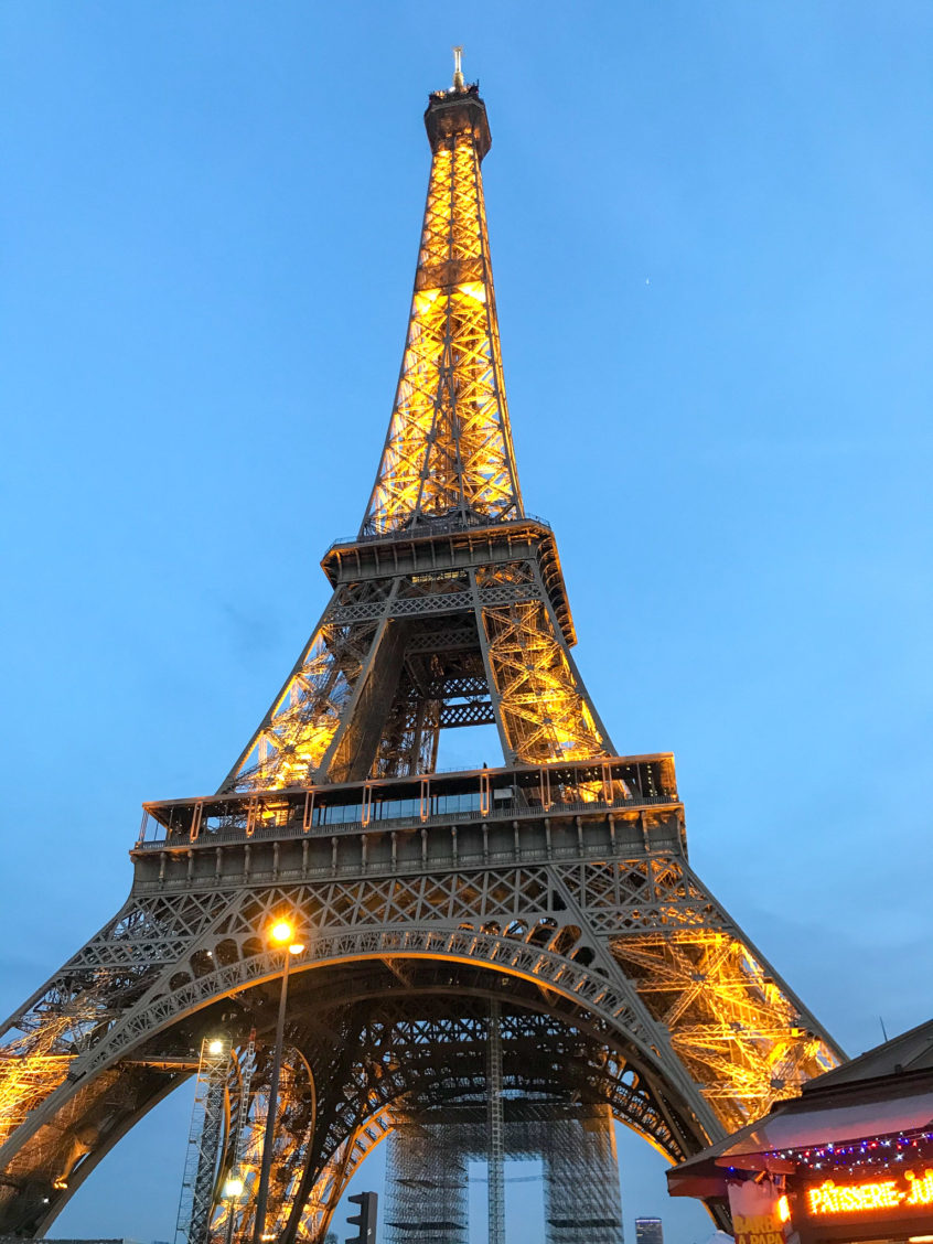 Paris with a toddler in winter