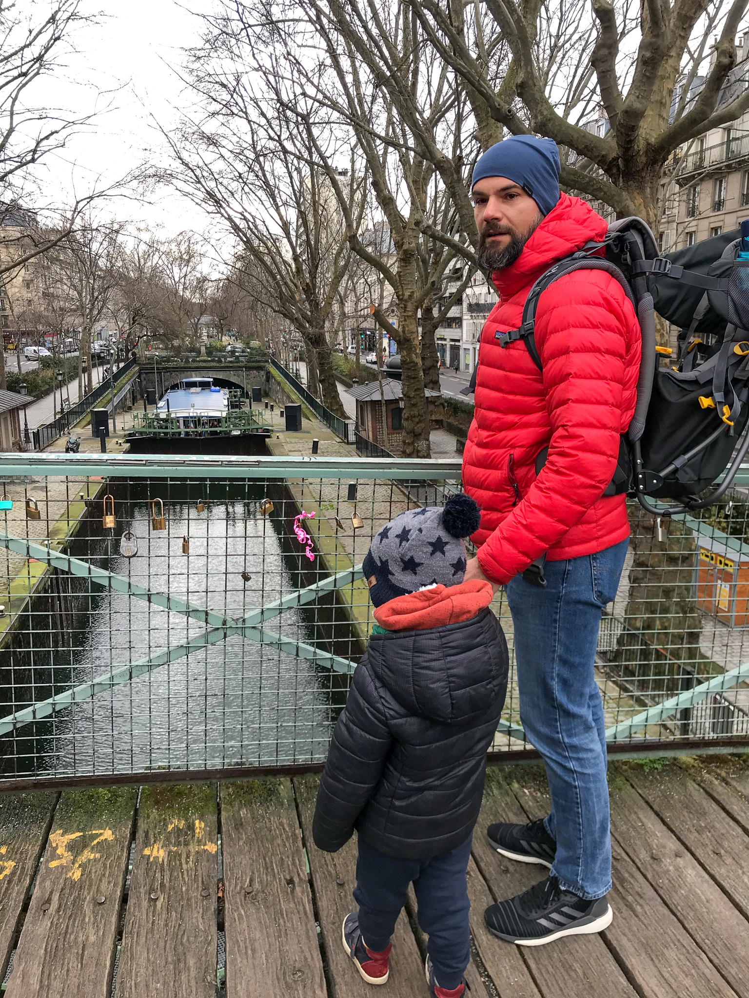 Paris with a toddler in winter