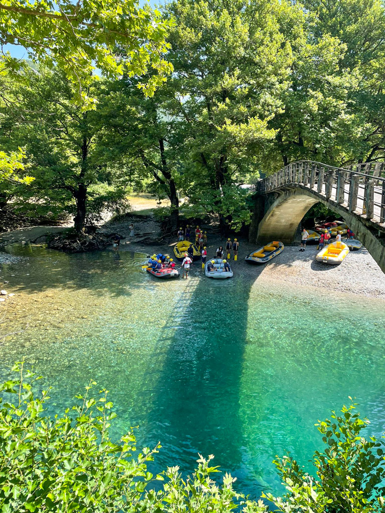 Family-friendly Rafting in Voidomatis River | Rania Margari