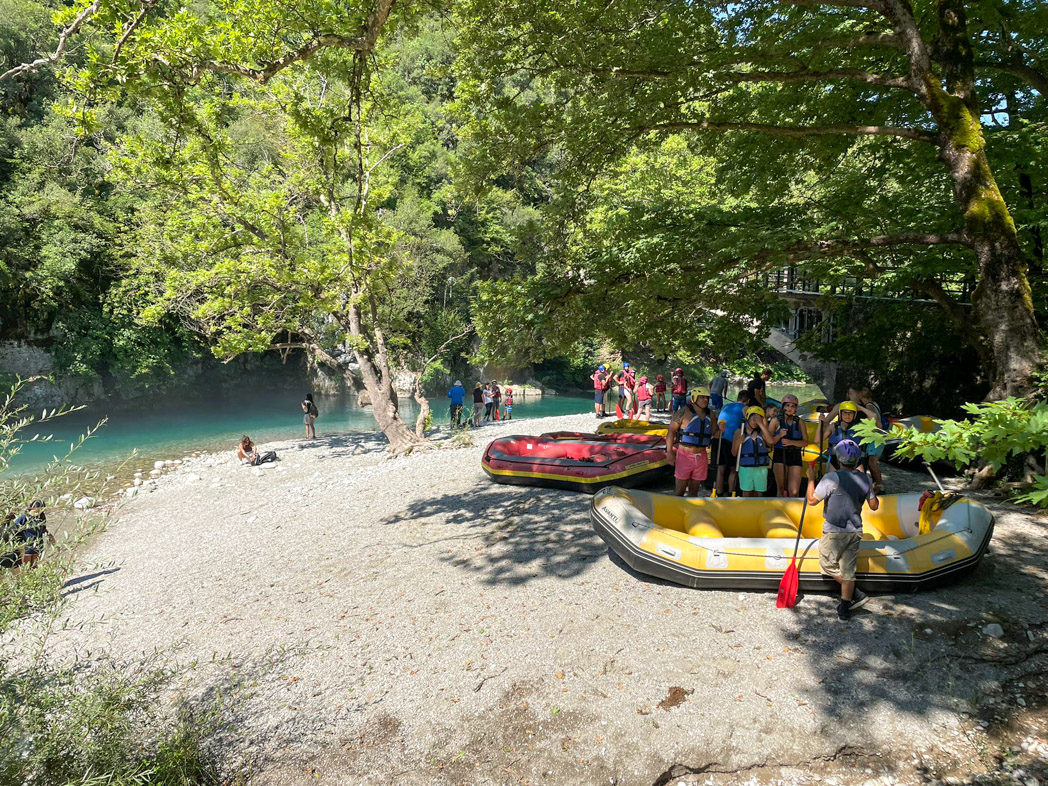 Family-friendly Rafting in Voidomatis River | Rania Margari