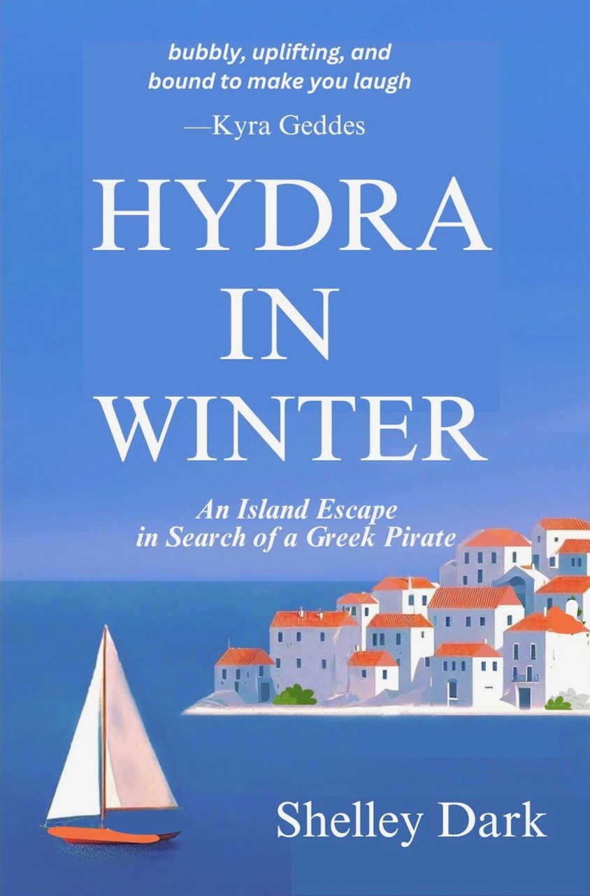 Hydra in Winter_Book by Shelley Dark