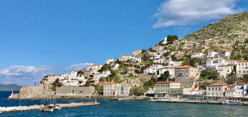 Hydra port Greece Travel Guide by Shelley Dark